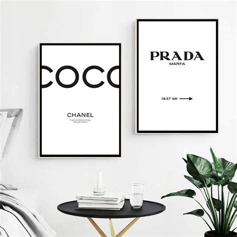 Chanel and Prada Posters 